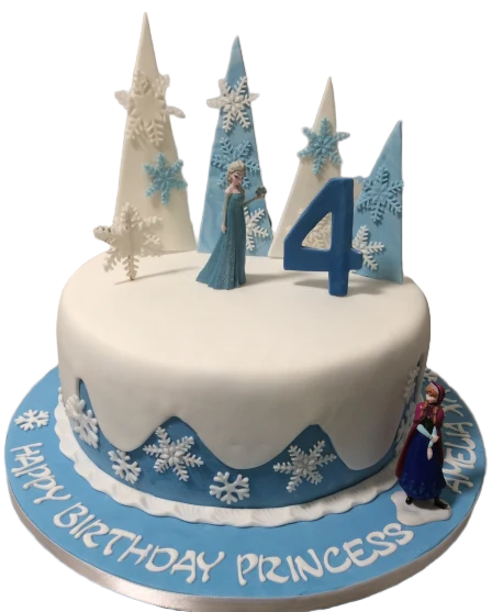 Frozen Elsa Birthday Cake CB-NC059