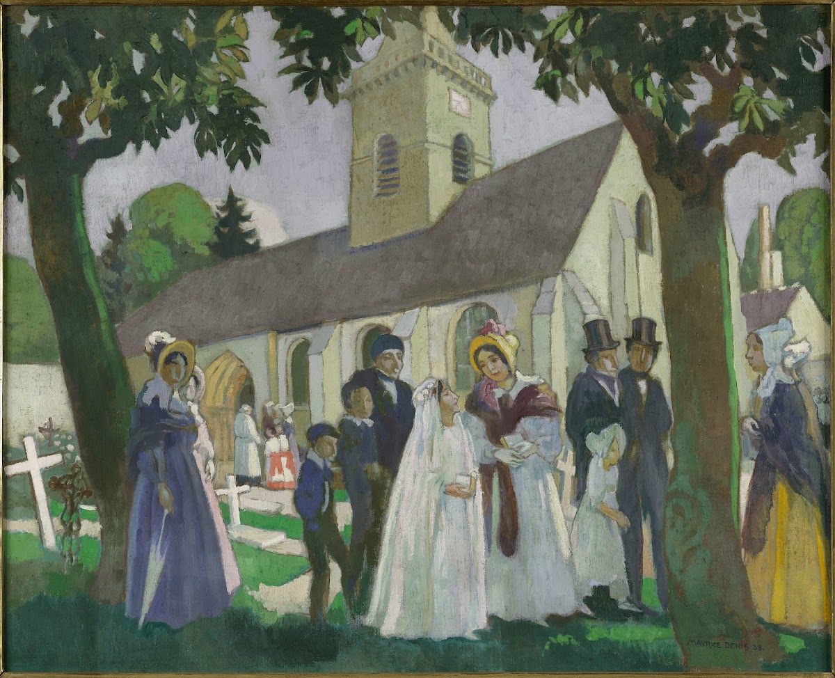 Première communion de Léopoldine à Fourqueux 1933