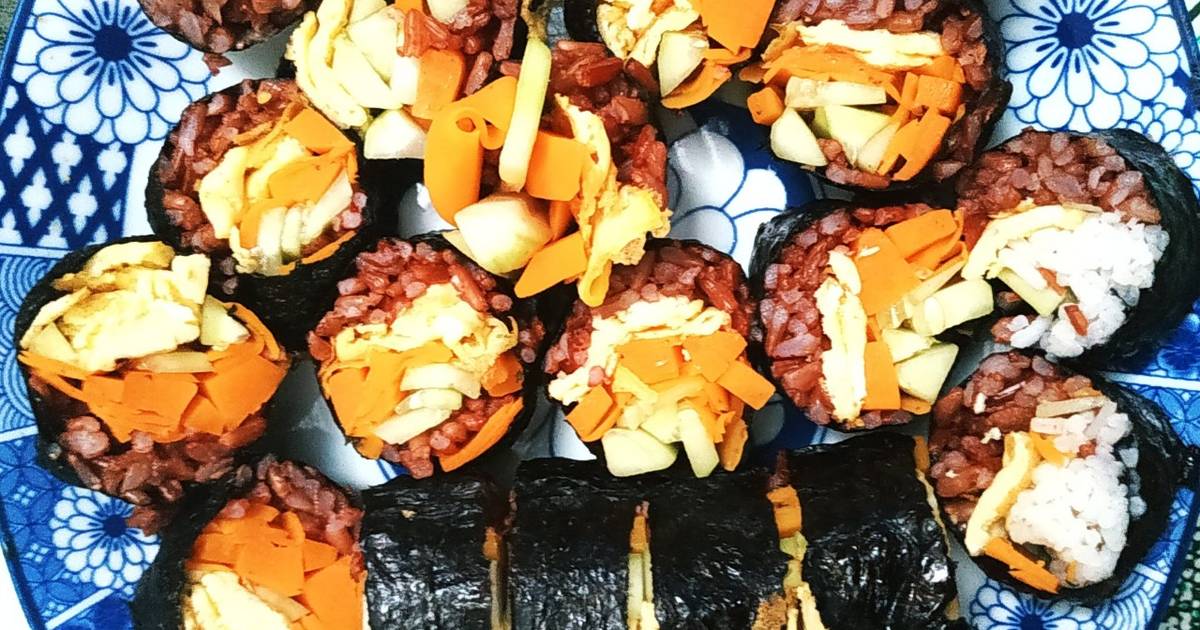 Kimbap gạo lứt