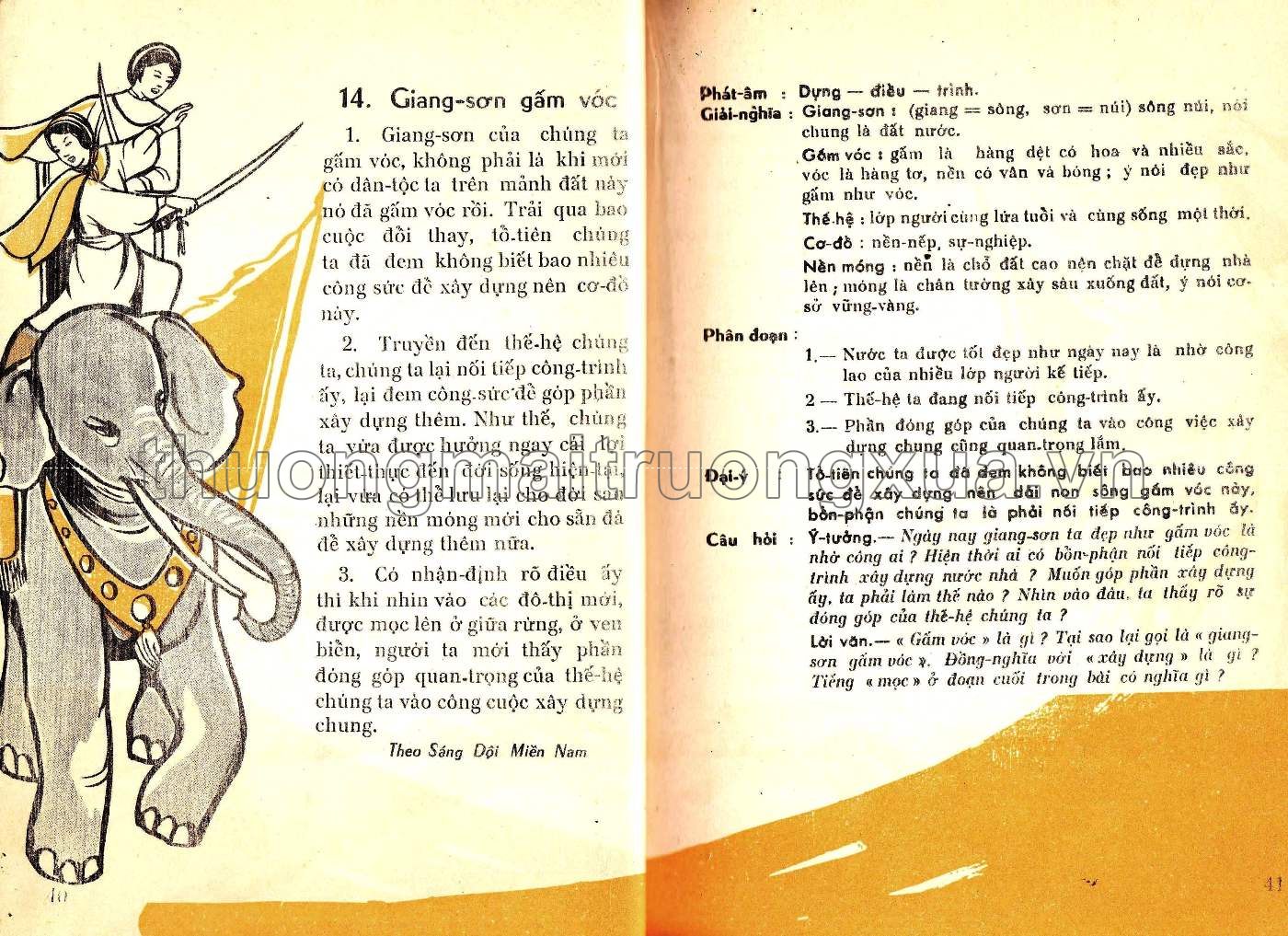 Tập đọc lớp nhì (1966) - Trang 20