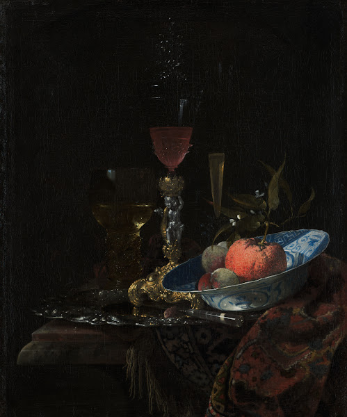 Wineglass and a Bowl of Fruit 1663