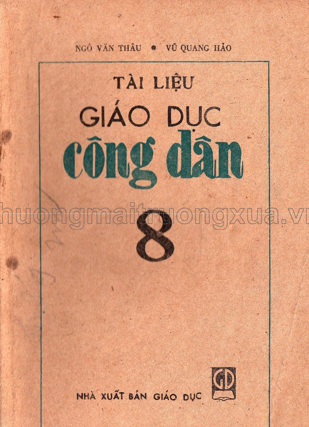 Giáo dục công dân 8 (1988) - Trang 0