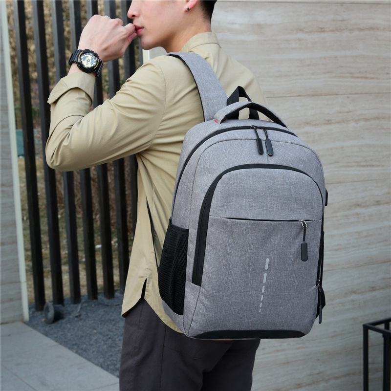 Oxford fabric backpack, 36–55 L, for 15.6-inch laptop