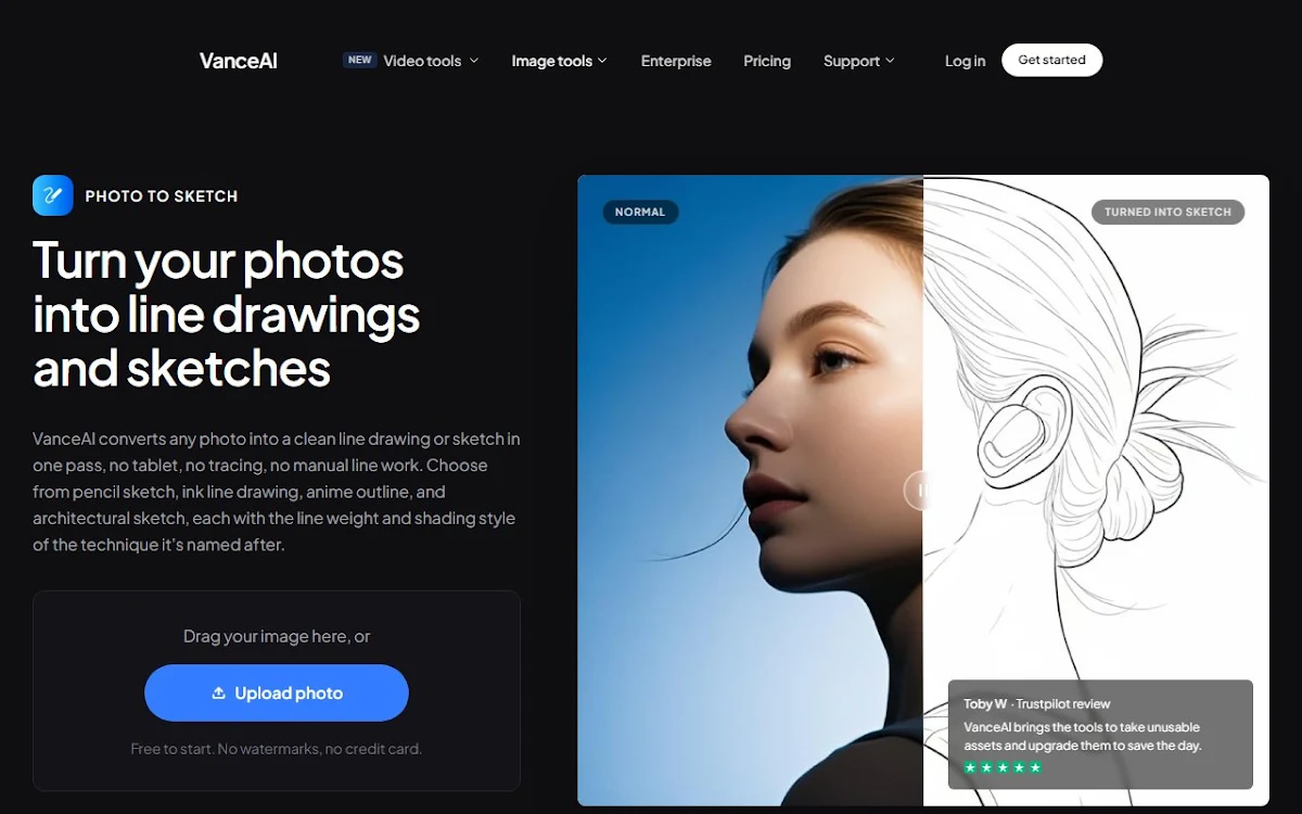 Captura de AIportraits Online