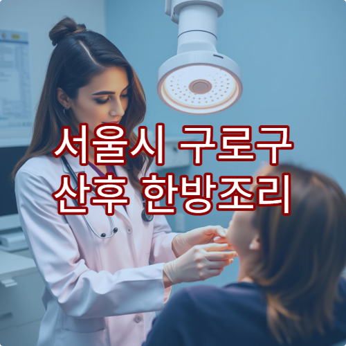 서울시 구로구 산후 한방조리 및 산후 보약 처방 가능한 한의원 정보