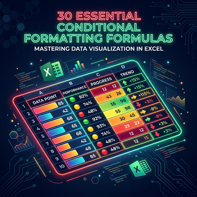 30 Công Thức Conditional Formatting Thực Tế Nhất
