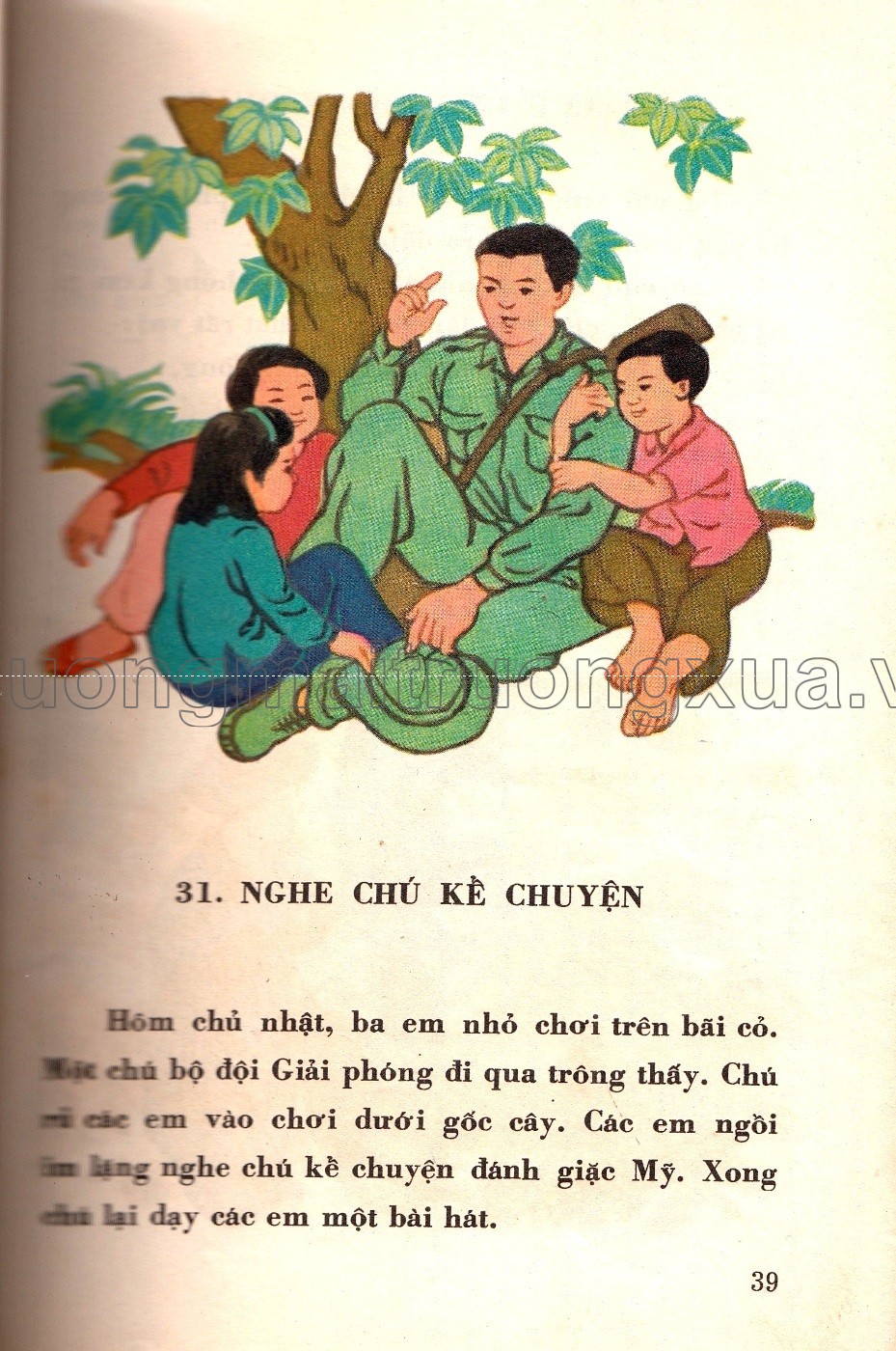 Tập đọc lớp 1 phổ thông (1973) - Trang 34