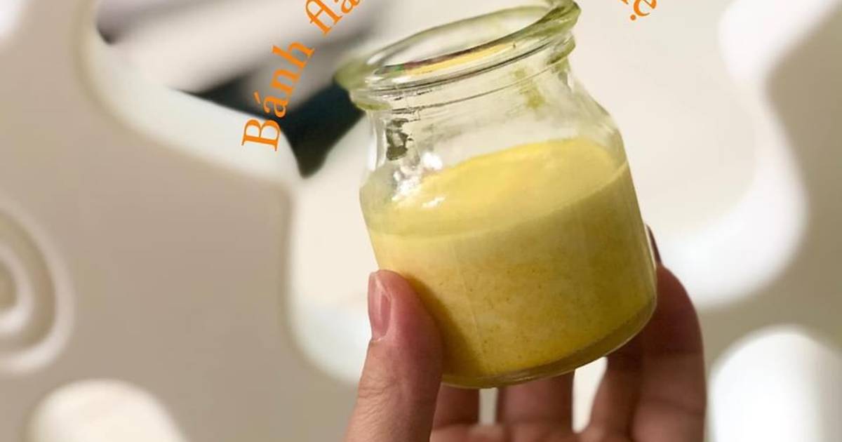 Bánh flan bí đỏ/ khoai lang