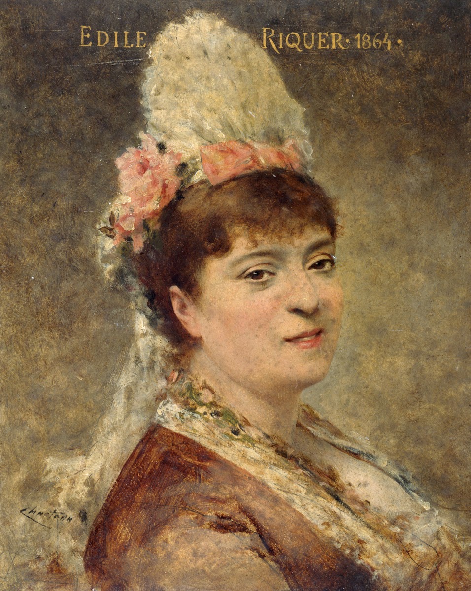 Portrait dÉdile Riquer 1885