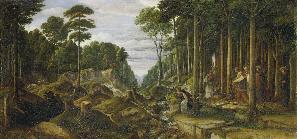 Procession of Pilgrims in the Forest 1814