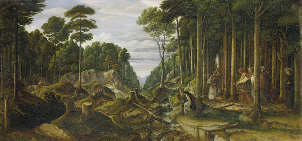 Procession of Pilgrims in the Forest 1814