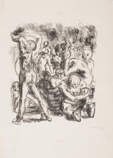 The Prisoners Bathing 1912