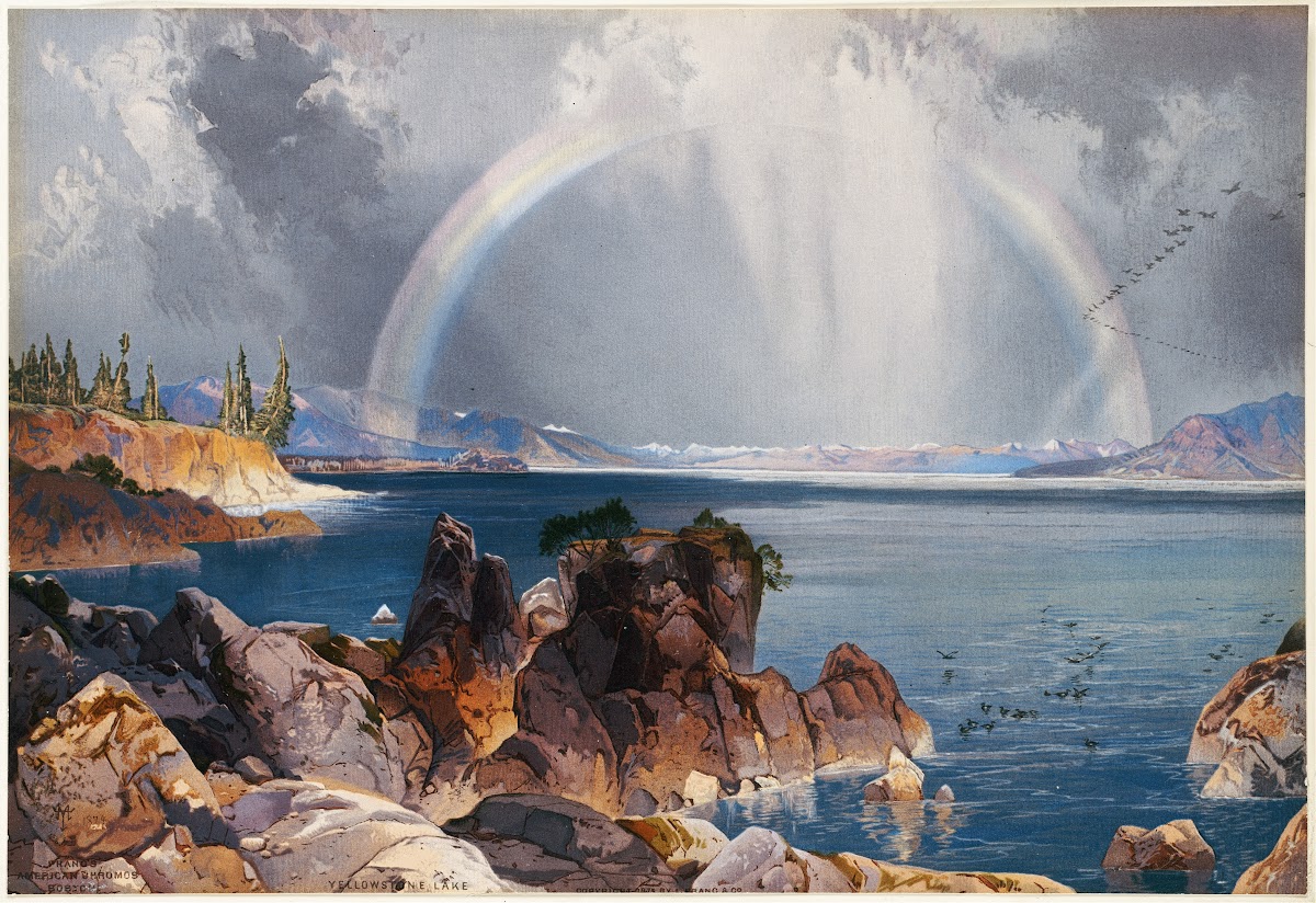 Yellowstone Lake ca 1875