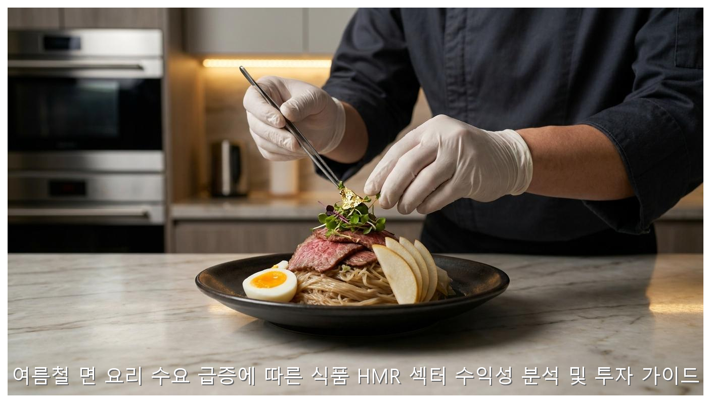 여름철 면 요리 수요 급증에 따른 식품 HMR 섹터 수익성 분석 및 투자 가이드 핵심 안내 및 분석 인포그래픽 (6)