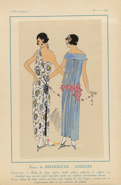 Tissus de Diéderichs  Soieries 1923