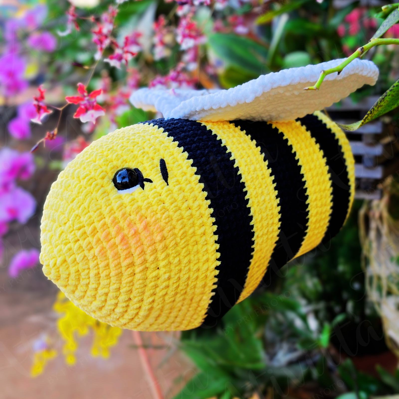 Abelha de Crochê