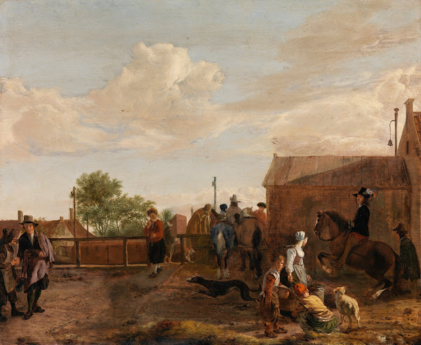 A Canal Boat Station 1648 1650
