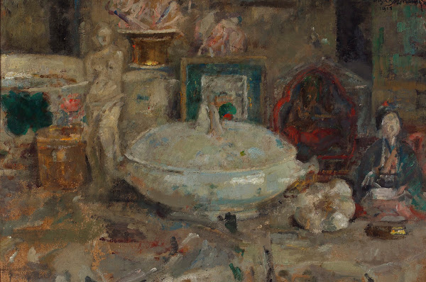 Still life with a vase 1918