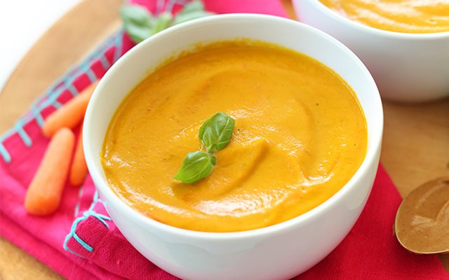 Soup Cà Rốt Hành Tây Nghiền Mịn