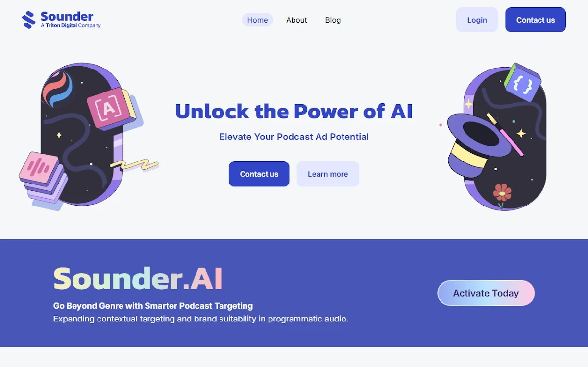 Captura de sounder.ai