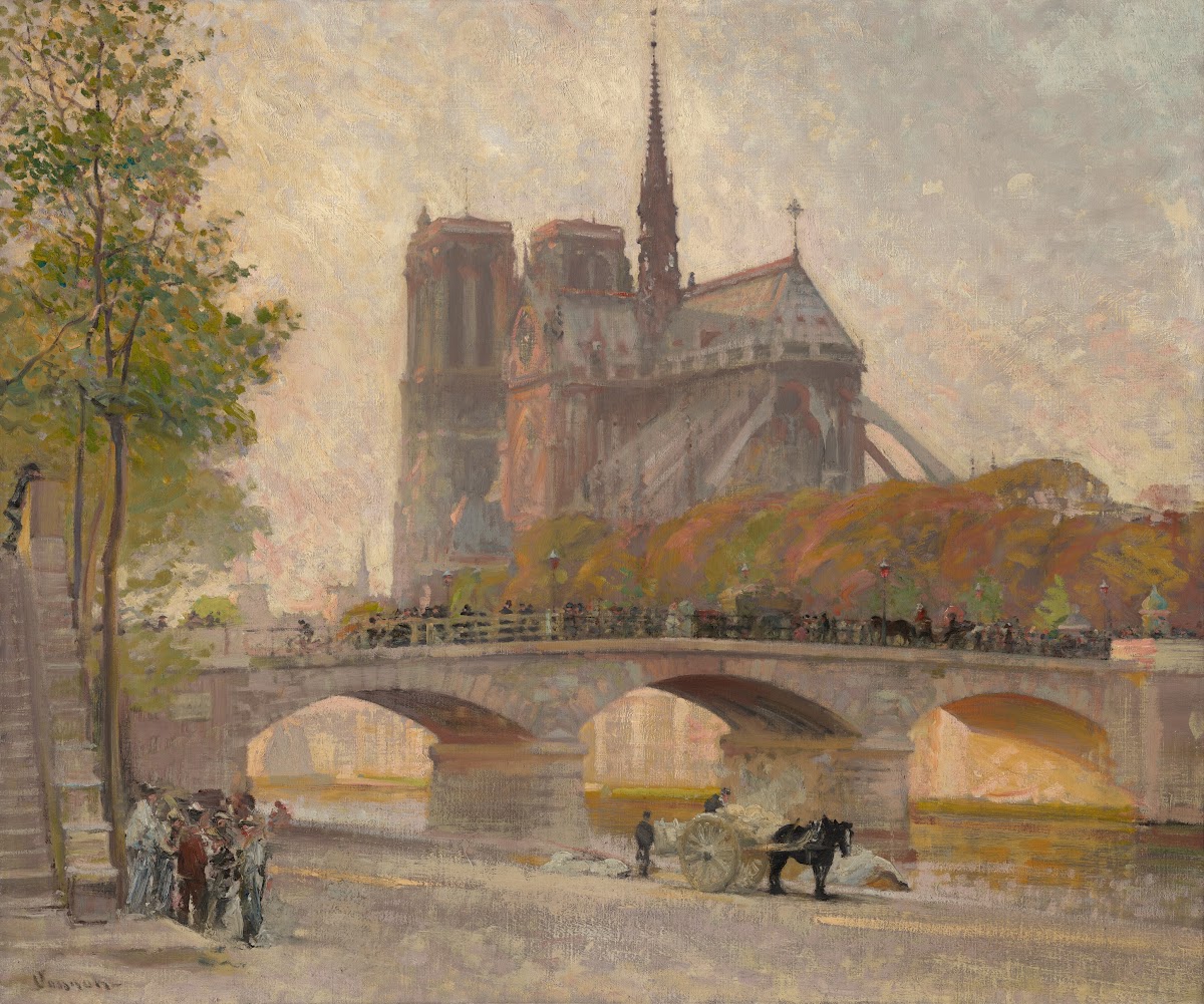 Notre Dame de Paris c 1890