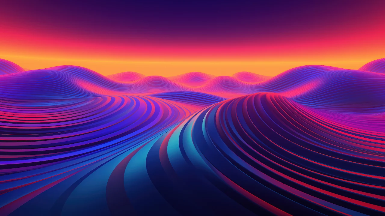 Abstract, Colorful, 3D Abstract, Swirls, Digital Art 4K Desktop Wallpaper