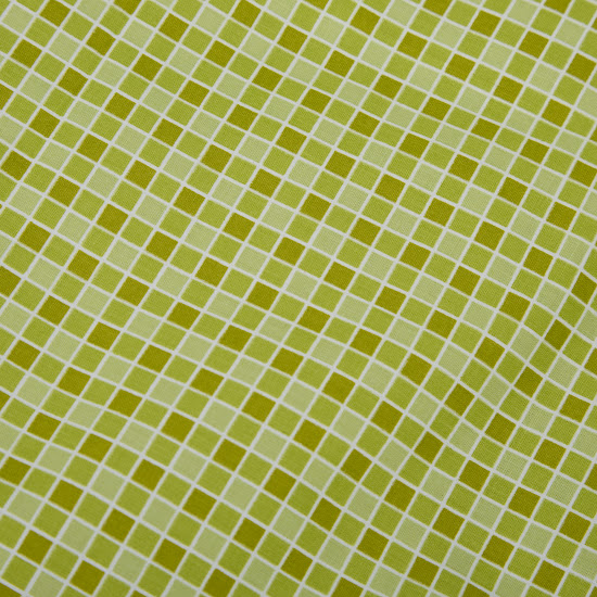 Children's replacement bedding set 3 el Twins Auro Print (calico) fitted sheet green