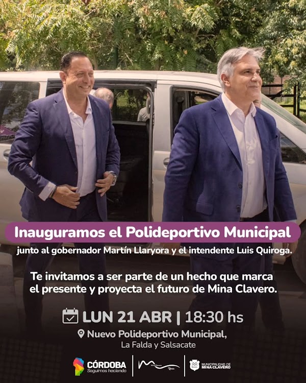 Inauguración Polideportivo Municipal