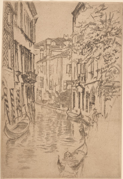 Quiet canal 1879