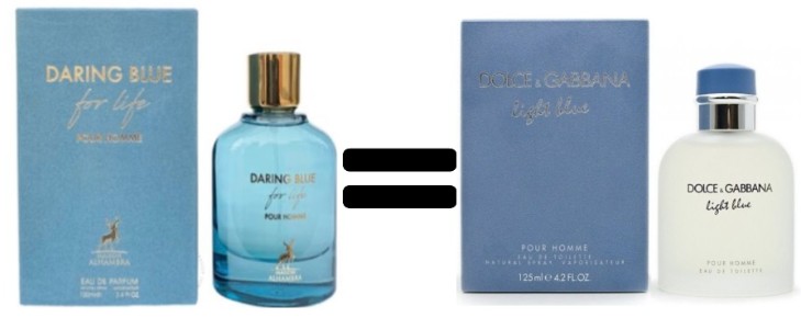 DARING BLUE FOR LIFE HOMBRE 100ML EDP MAISON ALHAMBRA