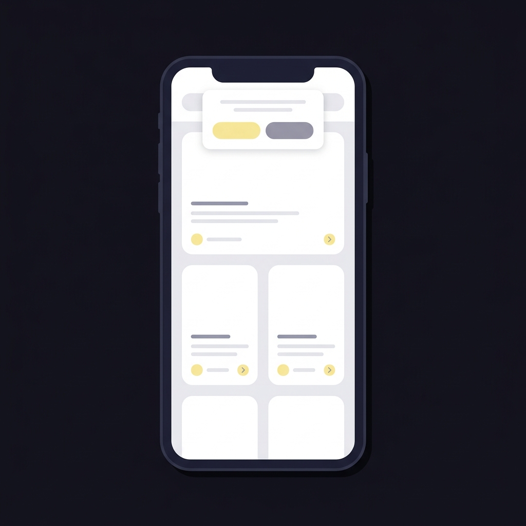 How to Use FundedPlays on Mobile minimalist 2D vector of a smartphone with a generic install prompt overlay and a full screen web app mockup in Funded Plays brand colors