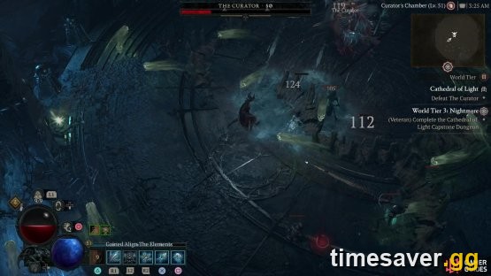 Diablo 4 Chamber of Bone dungeon combat in Season of Hell's Legacy, where Patch 3.2.2 restored the missing rewards