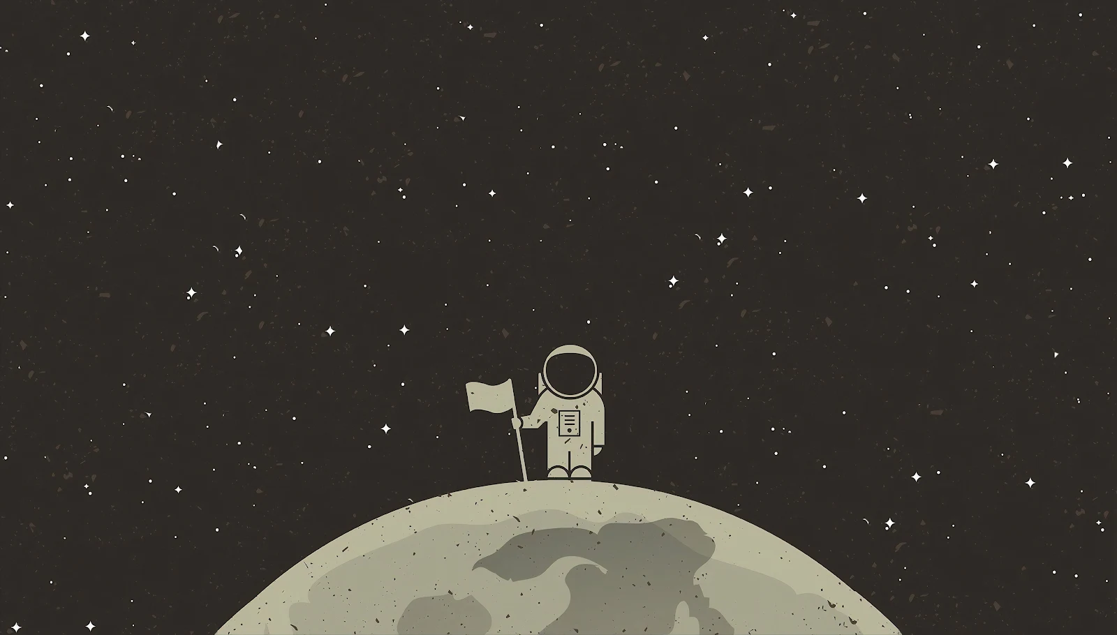 Digital Art, Artwork, Simple Background, Stars, Space 4K Desktop, iPhone Wallpaper Background
