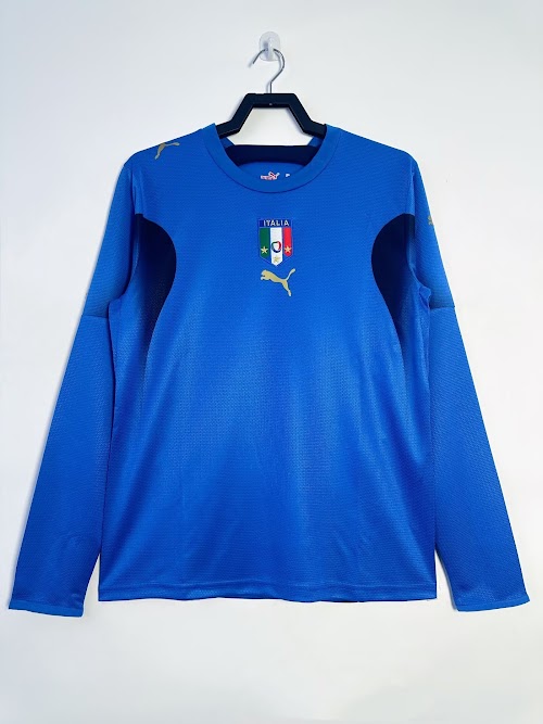 Camiseta de local de Italia 2006 de manga larga.jpeg