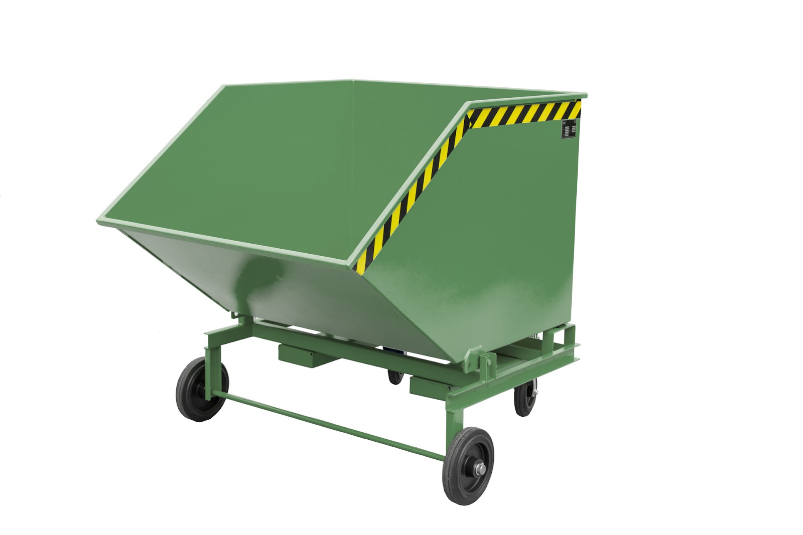 Spaander-containerwagen SKW-ET 1000, gelakt, Resedagroen