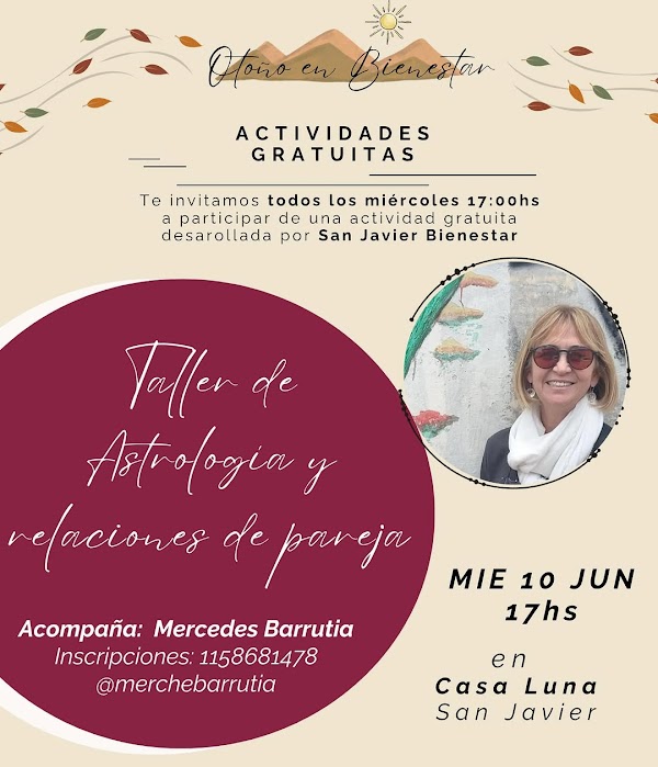 Taller de Astrología y las relaciones de pareja