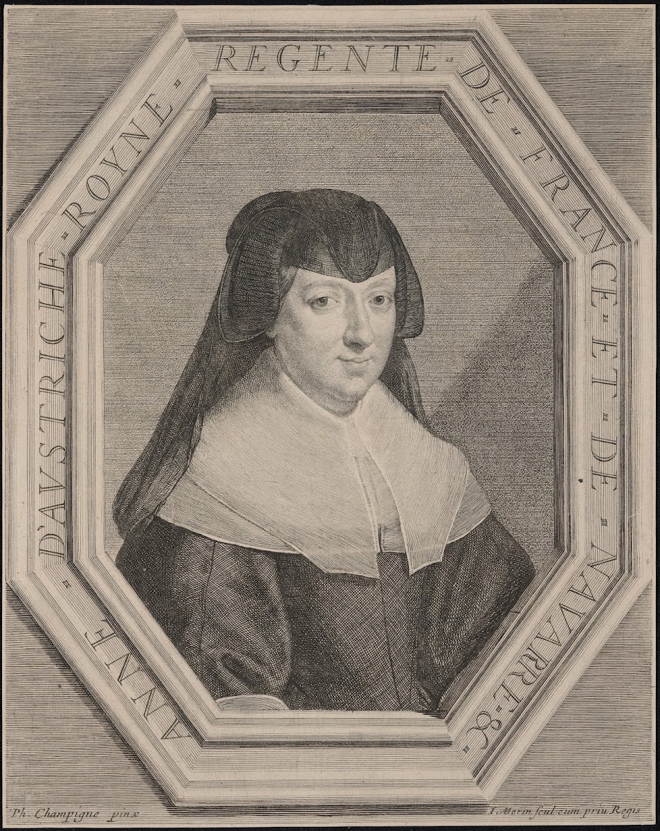 Anne of Austria Queen Regent of France and Navarre