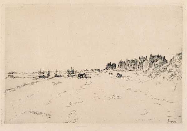 Beach at La Panne 1904