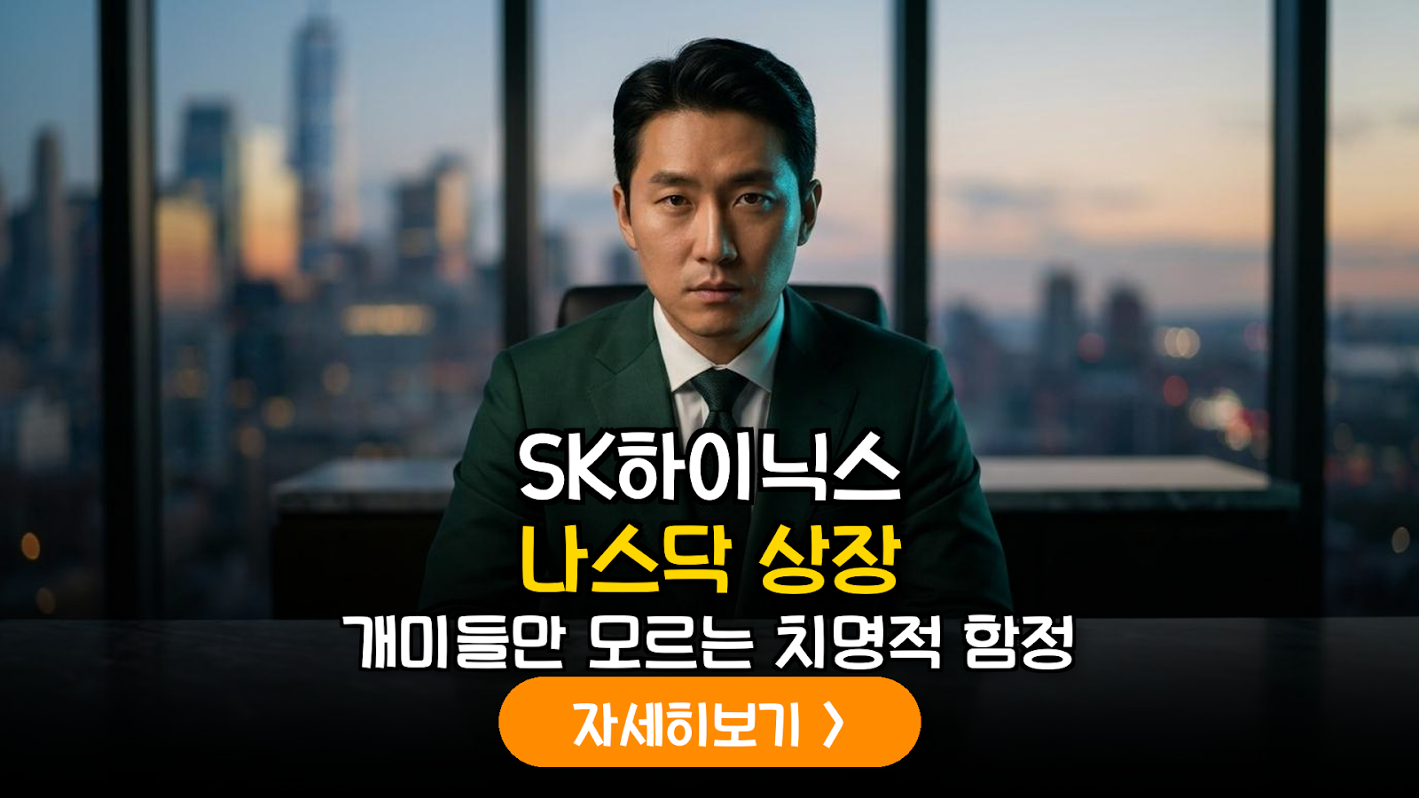 SK하이닉스 나스닥 ADR 상장 분석: 개인 투자자가 반드시 알아야 할 실무 리스크 8가지