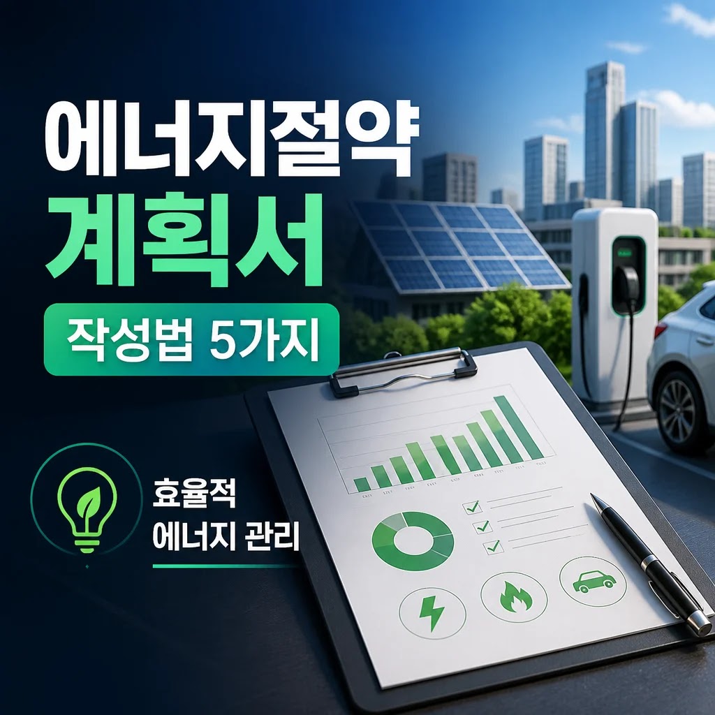 에너지절약계획서 작성법 5가지