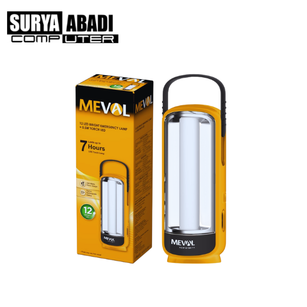 LAMPU MEVAL EMERGENCY + SENTER