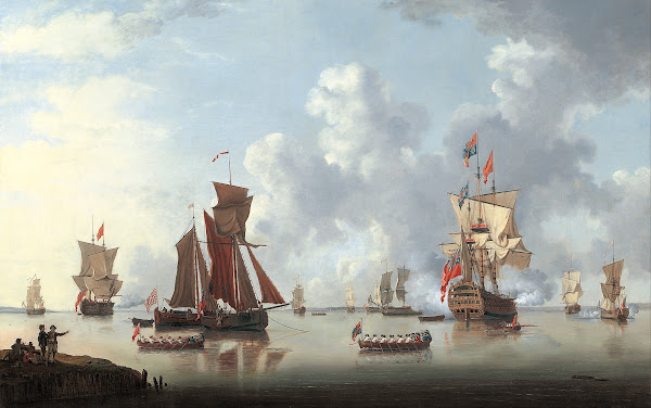 The Landing of the Sailor Prince at Spithead 1765