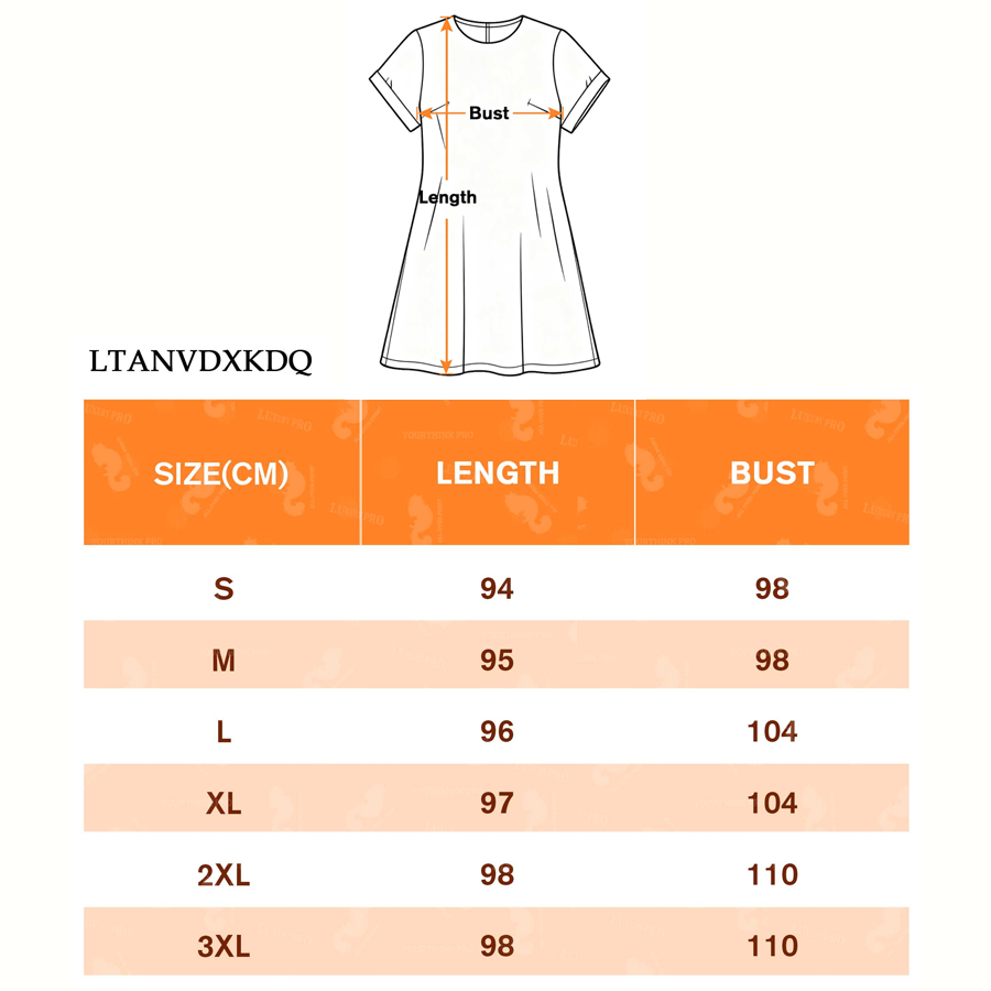 AOP Short-sleeved pocket skirt