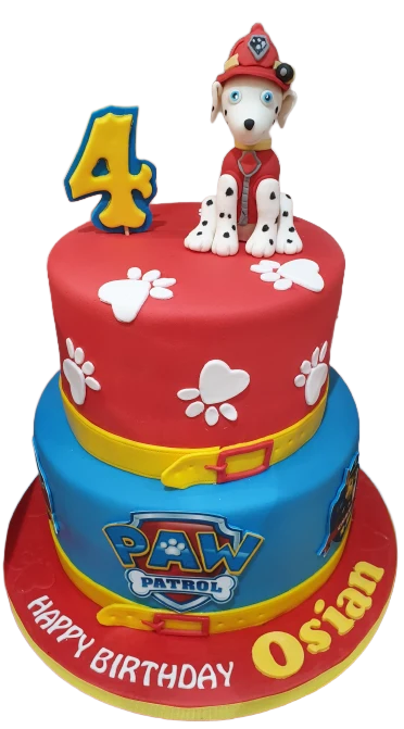 Marshall Paw Patrol Birthday Cake CB-NC514