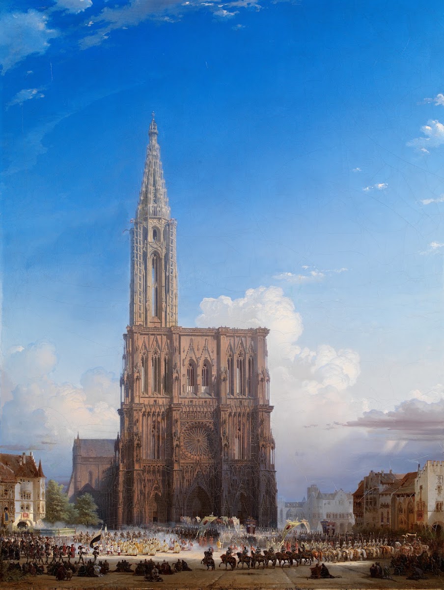 Straßburger Münster before 1869