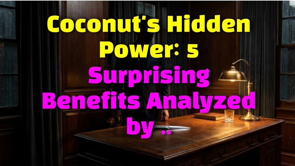 Coconuts Hidden Power: 5 Surprising Benefits Analyzed by a Nutritionist