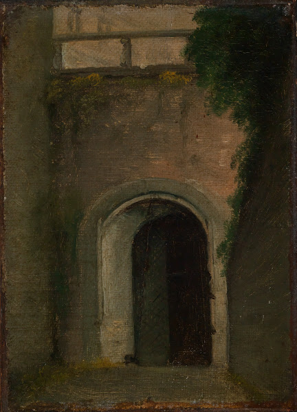 Eingang in die Kasematten des Heidelberger Schloss 1840