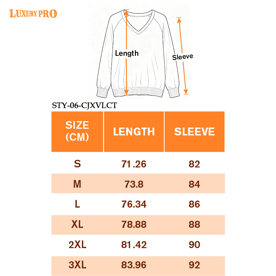 STY-06-CJXVLCT - Raglan V-Neck Long Sleeve Tee