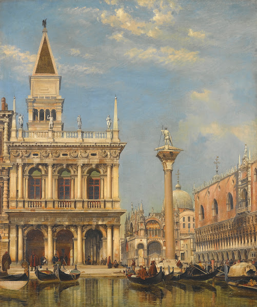 The Piazzetta Of St Mark Venice