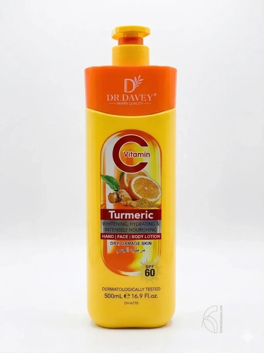 Dr Davey Vitamin C and Tumeric Body Lotion